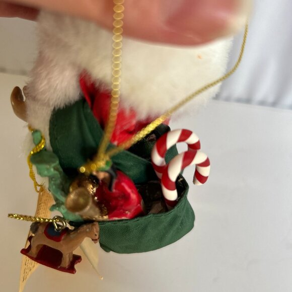 Kurt S. Adler KSA Collectible Figure Santa Patriotic USA Christmas Ornament 7” - Picture 5 of 10